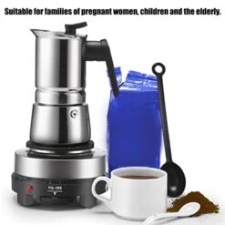 Coffee Electric Stove, 500W Electric Stove Mini Temperature Controlled Burner Kitchen Coffee Electric Stove Heater Hotplate Cooking Appliances Speed Coffee Maker Heater For Home Restaurant -KitchenAid Shop 41Ox5mMnU5L