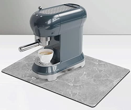Coffee Mat For Pot Espresso Machine, Large Coffee Maker Mat For Countertops, Coffee Bar Accessories Under Appliance Mats, Golener Coffee Bar Mat, Thick Countertop Protector 25"x17"(Grey) 14 Coffee Mat For Pot Espresso Machine, Large Coffee Maker Mat For Countertops, Coffee Bar Accessories Under Appliance Mats, Golener Coffee Bar Mat, Thick Countertop Protector 25"x17"(Grey) - Image 12
