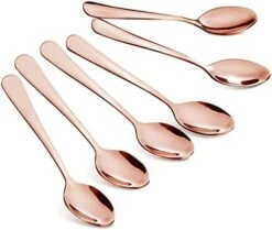 Small Spoons 6 Pcs Demitasse Espresso Spoons Mini Coffee Spoon Stainless Steel Teaspoon For Ice Cream Dessert Tiny Spoon For Home -KitchenAid Shop 41P3xfk9BML. AC