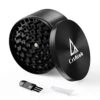 Spice Grinder, Large 3.0 Inch, Black