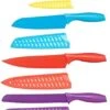 Amazon Basics 12-Piece Color-Coded Kitchen Knife Set, 6 Knives With 6 Blade Guards -KitchenAid Shop 41PCdNm3unL