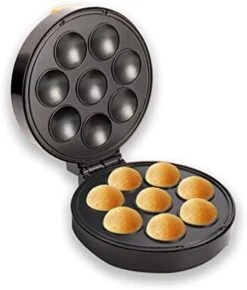 Mini Donut Breakfast Machine, Makes 8 Donuts, Multifunctional Snack Maker With Non-stick Surfaces, Kid Breakfast Desserts Or Snack, For Birthdays And Home Holiday Pa Doughnut-110V -KitchenAid Shop 41PHR joPGL. AC