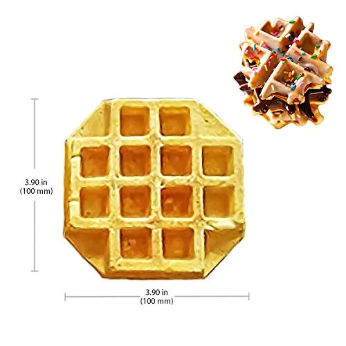 Belgian Waffle Iron | Swing Type | 4 Pcs | Professional Use | Removable Plates With Nonstick Coating | 110V 5 Belgian Waffle Iron | Swing Type | 4 Pcs | Professional Use | Removable Plates With Nonstick Coating | 110V - Image 3