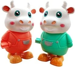 Clockwork Spring Toy Calf Simulation Animal Infant Enlightenment Boys And Girls Learn To Climb 1to8 Years Old Toy (Color Random) Hooked On Math Master The Facts