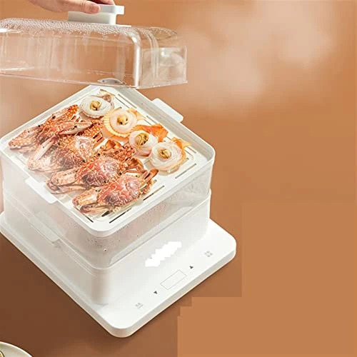 AYENCI Soup Pot, Three Layer Electric Steamer, Large Capacity And Multi-Function Household Steam Cooker, Intelligent Breakfast Reservation Machine 5 AYENCI Soup Pot, Three Layer Electric Steamer, Large Capacity And Multi-Function Household Steam Cooker, Intelligent Breakfast Reservation Machine - Image 3