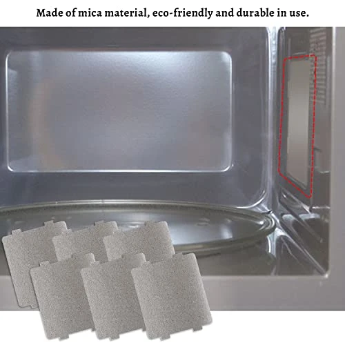 6 PCS Waveguide Cover Magnetron Cover For Microwave Oven Repairing Replacement Parts Accessories (108 Mm X 99 Mm) 7 6 PCS Waveguide Cover Magnetron Cover For Microwave Oven Repairing Replacement Parts Accessories (108 Mm X 99 Mm) - Image 5