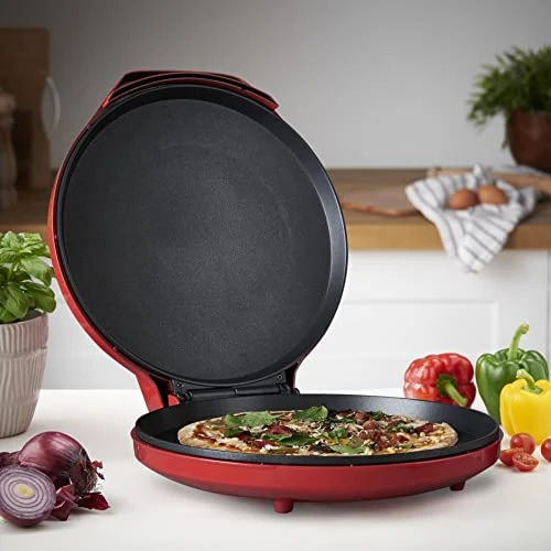 ® Pizza Maker 1000W, 12-inch / 30cm, 2,3 Metal, Free Recipe Book Enclosed 4 ® Pizza Maker 1000W, 12-inch / 30cm, 2,3 Metal, Free Recipe Book Enclosed - Image 2