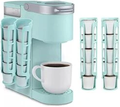 K Cup Coffee Pod Holder For Keurig K-cup Coffee, Side Mount Storage Organizer, Perfect For Small Counters ( Black, 2 Pack For 10 K Cups) -KitchenAid Shop 41PfGZxdOJL. AC