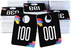 Live Sale Plastic Number Tags, Normal And Reverse Mirror Image, Reusable Hanger Facebook Cards, 100 Consecutive Numbers, (001-100) -KitchenAid Shop 41PfsI1Km4L. AC