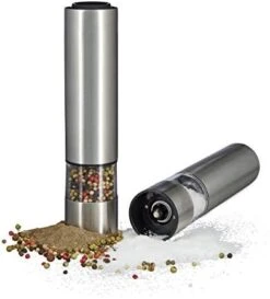 Electric Pepper Mill, Stainless Steel, Bronze, Large, 5 X 5 X 23 Cm -KitchenAid Shop 41PopOATsqL. AC
