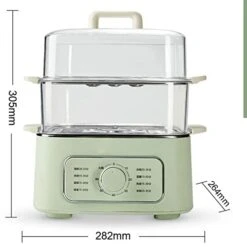 Tg Stock Pots Electric Steamer Stews One Body Electric Steamer Steamer Box Household Small Three-Layer Multifunctional Pot -KitchenAid Shop 41Pqi8VqVOL 4