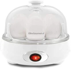 Elite Gourmet EGC-007B# Rapid Egg Cooker, 7 Easy-To-Peel, Hard, Medium, Black & ESM2207 Maxi-Matic Sandwich Panini Maker Grilled Cheese Machine Tuna Melt Omelets Non-Stick Surface, 2 Slice, Black -KitchenAid Shop 41PrvHo3 QL. AC