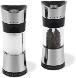 Cole & Mason Precision Horsham Inverta Salt And Pepper Mill Gift Set, Chrome, 15 Cm -KitchenAid Shop 41QEMhL0PWL. AC