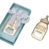 20 Pcs Gold Baby Feeder Bottle Openers Wedding Favors Decorations, Gift Box, Baby Shower Party Supplies