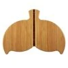Whale Tail Shaped Bamboo Serving And Cutting Board, 14-1/2" X 10-1/2" -KitchenAid Shop 41QFeA5LJGL