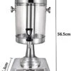 Beer Dispenser Drinks Dispenser Beer Dispenser,Keg With Cooler Stainless Steel Ice Core, Large Capacity Beverage Juice And Cocktail Cans Bar Club Party Accessory