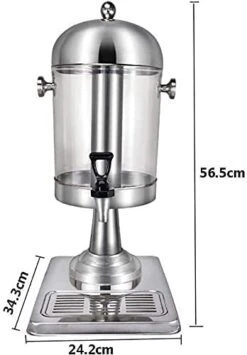 Beer Dispenser Drinks Dispenser Beer Dispenser,Keg With Cooler Stainless Steel Ice Core, Large Capacity Beverage Juice And Cocktail Cans Bar Club Party Accessory