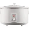 SC-165W Slow Cooker, 8 Quarts, White