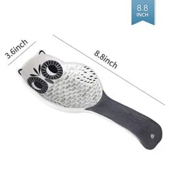 Ceramic Spoon Rest 3D Owl Spoon Holder Spatula Ladle Holder For Home Kitchen