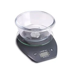 Digital Kitchen Scale, Food Scale, Food Liquid Weighing In Grams Ounces Pounds,Elegant Gray,11lb/5kg -KitchenAid Shop 41QhPcHYZoL