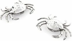 Mud Pie Crab Salt And Pepper Shaker Set, Silver 3 1/2" X 2 1/2" -KitchenAid Shop 41Qo8V0g4L. AC