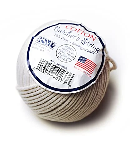 Cotton Food Safe Butcher’s String, 185-feet, Made In USA 4 Cotton Food Safe Butcher’s String, 185-feet, Made In USA - Image 2