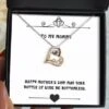 Unique Mommy Gifts, Happy Mother's Day! May Your Bottle Of Wine Be Bottomless, Unique Idea Birthday Love Dancing Necklace Gifts For Mom -KitchenAid Shop 41R0D5WVB9L
