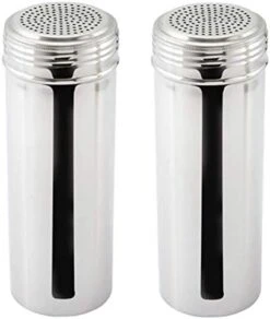 Stainless Steel Versatile Dredge Shaker, Salt, Sugar, Shakers 10 Oz. Each Set Of 2 -KitchenAid Shop 41R2hSIADSL. AC