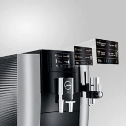 Jura E8 Automatic Coffee Machines 15271, 64Fl Oz, Chrome -KitchenAid Shop 41R4AXeMJ5L