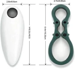 Electric Can Opener, One-Touch Switch Can Opener, Safe Smooth No Sharp Edges Can Opener For Almost Size Can, Can Opener Electric Best Kitchen Gadgets For Chefs, Arthritis And Seniors 20 Electric Can Opener, One-Touch Switch Can Opener, Safe Smooth No Sharp Edges Can Opener For Almost Size Can, Can Opener Electric Best Kitchen Gadgets For Chefs, Arthritis And Seniors -KitchenAid Shop 41R5JMMv6cL