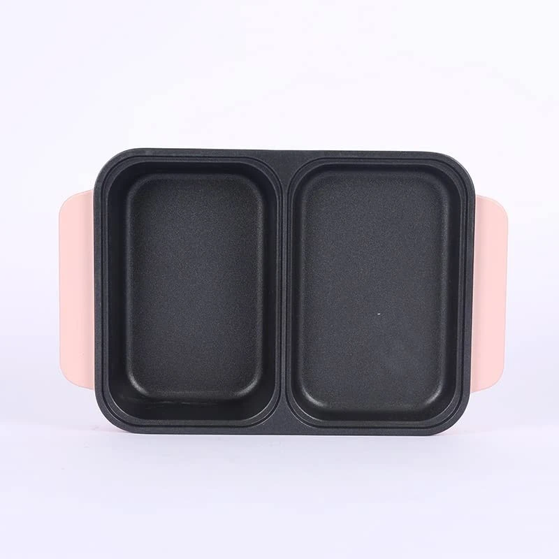 ZGJHFF Home And Travel Non-Stick Frying Pan Dual Purpose Electric Grill With Hot Pot Cooking Pot Cooking Pot (Color : Black, Size : 34.5 * 22 * 8cm) 7 ZGJHFF Home And Travel Non-Stick Frying Pan Dual Purpose Electric Grill With Hot Pot Cooking Pot Cooking Pot (Color : Black, Size : 34.5 * 22 * 8cm) - Image 5