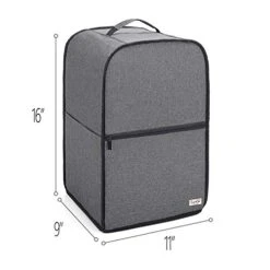 Uxja Food Processor Cover For Cuisinart And Hamilton Beach 10-14 Cup Processor, Food Processor Dust Cover With Accessories Pockets, Gray -KitchenAid Shop 41ReLuhw6IL