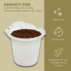 Individual Disposable Coffee Pods For Use With Keurig K-Cup Coffee Makers: 3 Packs / 72 Fillable Coffee Pods, Filters & Lids 11 Individual Disposable Coffee Pods For Use With Keurig K-Cup Coffee Makers: 3 Packs / 72 Fillable Coffee Pods, Filters & Lids -KitchenAid Shop 41RiRsFcEuL