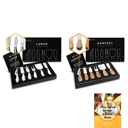 UNAR 6-Piece Stainless Steel + HARVEST 6-Piece Teak Wood Variety Bundle 3 UNAR 6-Piece Stainless Steel + HARVEST 6-Piece Teak Wood Variety Bundle