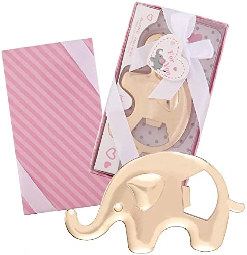 15 Pack Bottle Openers For Baby Shower Favor, Elephant Shaped Bottle Openers Girl Baby Shower Favors Birthday Bridal Shower Souvenirs Wedding Favor Gift (Pink - Elephant) 4 15 Pack Bottle Openers For Baby Shower Favor, Elephant Shaped Bottle Openers Girl Baby Shower Favors Birthday Bridal Shower Souvenirs Wedding Favor Gift (Pink - Elephant) - Image 2