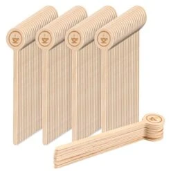 Coffee Stirrers Stir Sticks Wooden Coffee Stirrer Beverage With Round Ends, 6 Inch Environmentally Friendly Coffee Stir Sticks For Coffee Milk Cocktail Tea (100 Pcs)