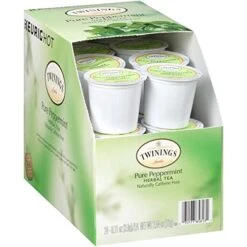 Twinings Of London Pure Peppermint Tea K-Cups For Keurig®, 24 Count 11 Twinings Of London Pure Peppermint Tea K-Cups For Keurig®, 24 Count -KitchenAid Shop 41S2CblmaML