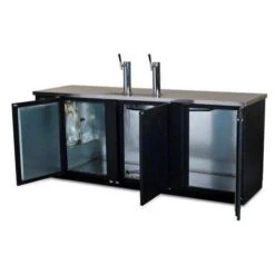 True TDD-4-HC Four Keg Draft Beer Cooler, Two Column Beer Faucets -KitchenAid Shop 41S5ASMTrAL