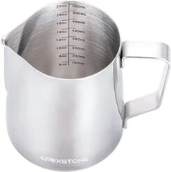 12 Oz Espresso Steaming Pitcher, Espresso Milk Frothing Pitcher 12 Oz, Coffee Milk Frothing Cup, Coffee Steaming Pitcher 12 Oz/350 Ml -KitchenAid Shop 41SbwceQ1NL. AC
