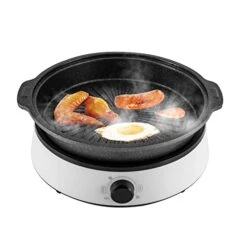 Lectric Hot Pot With Induction Cooker, Non Stick Electric Skillet, Electric Pot For Cooking Burner With Shabu Shabu Pot Enjoy Chinese Hot Pot With Family And Friends 4.2QT Multi-Cooker -KitchenAid Shop 41SeSEghQ5L