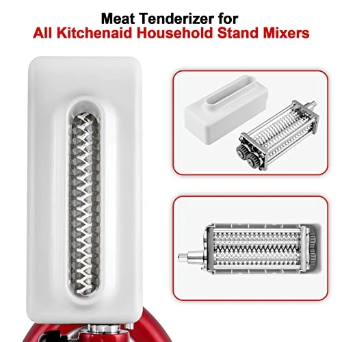 Meat Tenderizer Attachment For KitchenAid Stand Mixer – Meat Tenderizer Machine Suitable For Use With All KitchenAid Household Stand Mixers 6 Meat Tenderizer Attachment For KitchenAid Stand Mixer – Meat Tenderizer Machine Suitable For Use With All KitchenAid Household Stand Mixers - Image 4