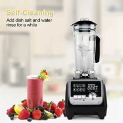 Blender For Kitchen 1800PW, Professional Countertop Blender Smoothie Maker With Built-in Timer, High Power Blender 68oz Cups For Smoothies, Blend, Chop, Grind -KitchenAid Shop 41So4cAGjDL