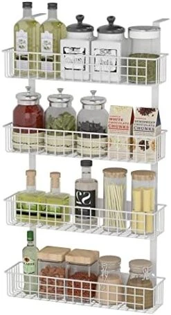 MILIJIA 4 Pack Storage Baskets With Strongly Magnet For Refrigerator, Metal Storage Bins, Spice Rack/Shelf For Kitchen And Pantry 17 MILIJIA 4 Pack Storage Baskets With Strongly Magnet For Refrigerator, Metal Storage Bins, Spice Rack/Shelf For Kitchen And Pantry -KitchenAid Shop 41Sp3VHeuML. AC