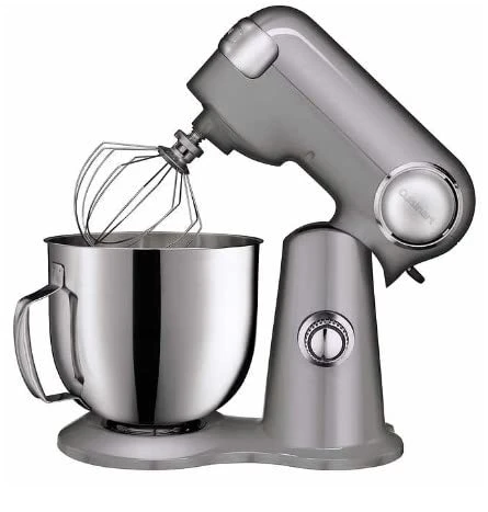 Cuisinart Precision Master Pro 6.5-QT Stand Mixer.600-watt 12 Speed Motor.59-point Planetary Mixing Action.Silver. (CSM-130BCPC) 4 Cuisinart Precision Master Pro 6.5-QT Stand Mixer.600-watt 12 Speed Motor.59-point Planetary Mixing Action.Silver. (CSM-130BCPC) - Image 2