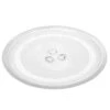 Microwave Glass Plate Replacement 10-1/2 Inch，27cm Microwave Glass Turntable Tray Replaces Compatible With Emerson P23， Hamilton Beach， Sunbeam， Magic Chef Etc