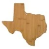 Exas State Shaped Bamboo Serving & Cutting Board