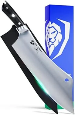 Chef & Cleaver Hybrid Knife - 12" Extra-Large - The 'Crixus - Gladiator Series Elite - German HC Steel - G10 Handle - Razor Sharp Kitchen Knife - W/Sheath - NSF Certified 12 Chef & Cleaver Hybrid Knife - 12" Extra-Large - The 'Crixus - Gladiator Series Elite - German HC Steel - G10 Handle - Razor Sharp Kitchen Knife - W/Sheath - NSF Certified -KitchenAid Shop 41Sxydq6jvL. AC