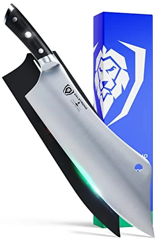 Chef & Cleaver Hybrid Knife - 12" Extra-Large - The 'Crixus - Gladiator Series Elite - German HC Steel - G10 Handle - Razor Sharp Kitchen Knife - W/Sheath - NSF Certified 3 Chef & Cleaver Hybrid Knife - 12" Extra-Large - The 'Crixus - Gladiator Series Elite - German HC Steel - G10 Handle - Razor Sharp Kitchen Knife - W/Sheath - NSF Certified