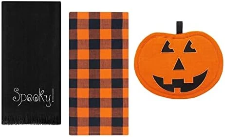 Use Living Fall Buffalo-Check Table Runner, Seasonal Farmhouse Table Runner, 13" W X 70" L, Orange And Black 15 Use Living Fall Buffalo-Check Table Runner, Seasonal Farmhouse Table Runner, 13" W X 70" L, Orange And Black - Image 13