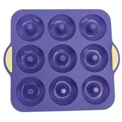 Donut Baking Pan, Multipurpose Donut Mold Dishwasher Safe Even Heating BPA Free For Dessert Shop For Muffins For Restaurant For Biscuit For Donut (Royalblue) 17 Donut Baking Pan, Multipurpose Donut Mold Dishwasher Safe Even Heating BPA Free For Dessert Shop For Muffins For Restaurant For Biscuit For Donut (Royalblue) -KitchenAid Shop 41T8lT85HHL